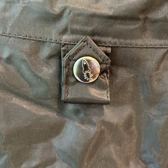 Joe Rocket black mens rain jacket - Picture 9 of 11